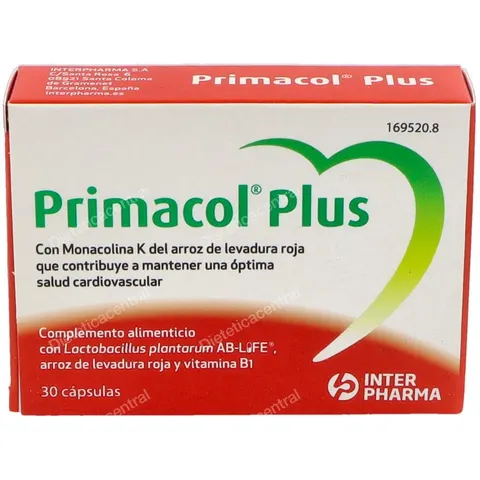 Lacer Primacol Plus 30 Cápsulas – imagen 3