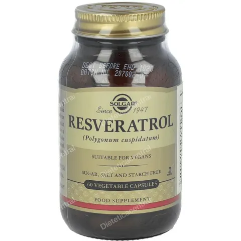 Solgar resveratrol 60cap.veg. – imagen 2