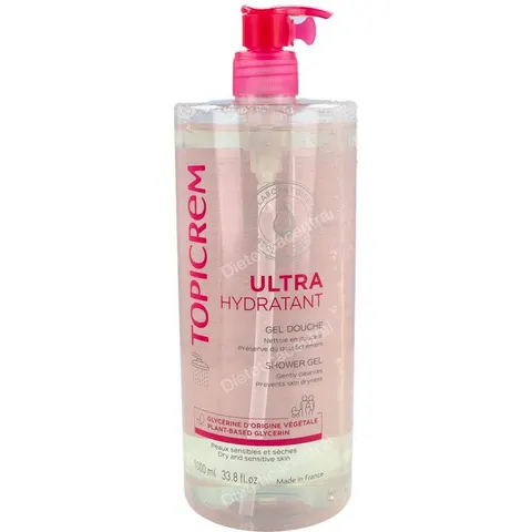 Topicrem uh gel limpiador 1 litro – imagen 4