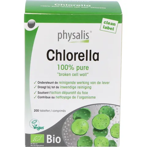 PHYSALIS Chlorella 200comp – imagen 2