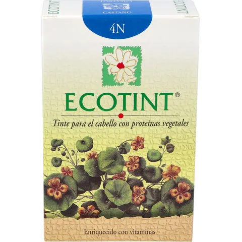 Ecotint 4n castaño tinte para cabello – imagen 2