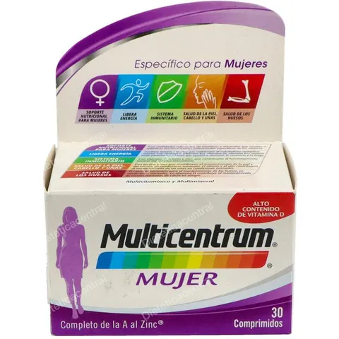 Multicentrum mujer 30comp. – imagen 3