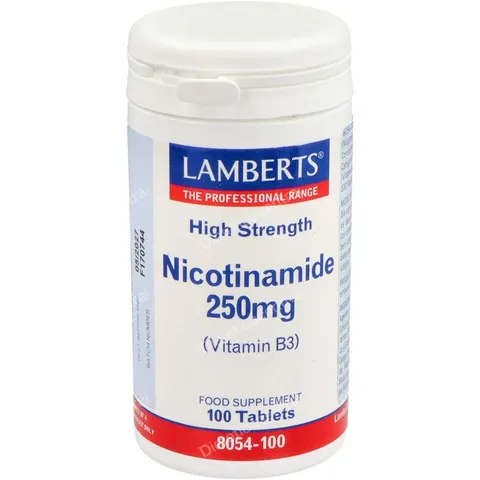 Lamberts nicotinamida 250 mg. 100 comp. – imagen 2