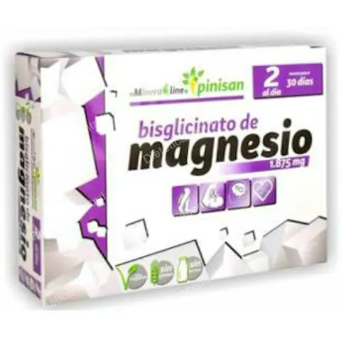 Pinisan Bisglicinato de Magnesio 60comp – imagen 4