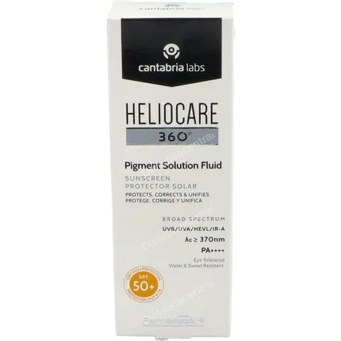 Heliocare 360 Pigment Solution Fluid SPF50+ 50 ml – imagen 5