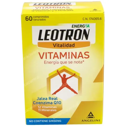 Leotron Vitaminas 60 comprimidos – imagen 4