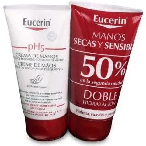 Eucerin pH5 Crema de Manos 2x75 ml – imagen 3