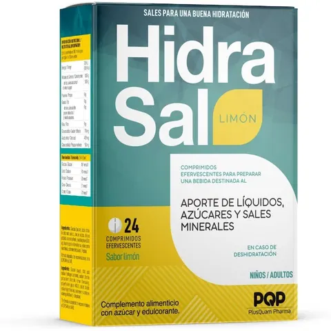 Plusquam Pharma Hidrasal Limón 24comprimidos – imagen 3