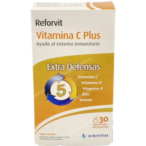 Aurovitas Reforvit Vitamina C Plus 30 Comprimidos – imagen 3