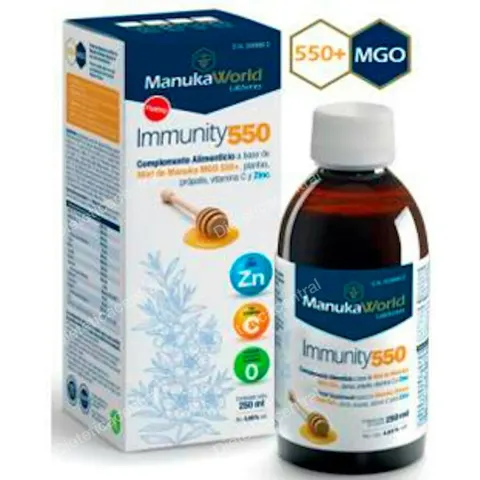 Manuka world immunity 550+ 250ml. – imagen 2