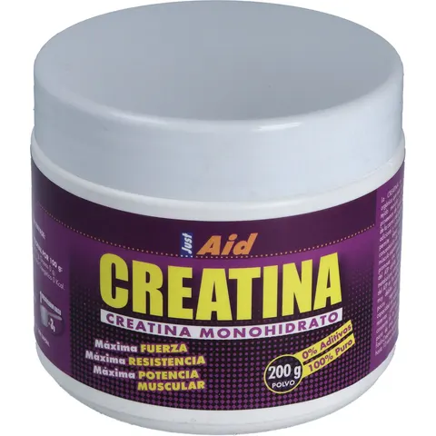 Just Aid Creatina Polvo 200 gr – imagen 2