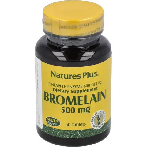 NaturesPlus Bromelaina 500 mg 60 comp – imagen 3