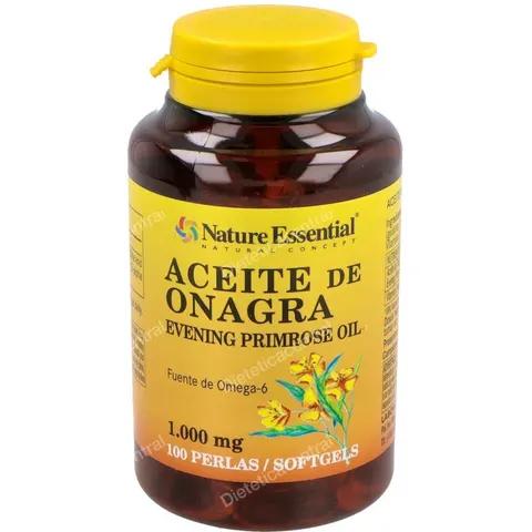 Nature Essential aceite de onagra 1000mg 100 perlas – imagen 2