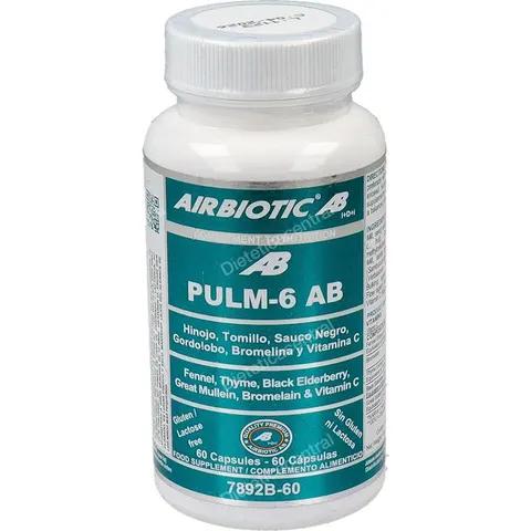 Airbiotic Pulm-6 Ab 60 caps – imagen 2