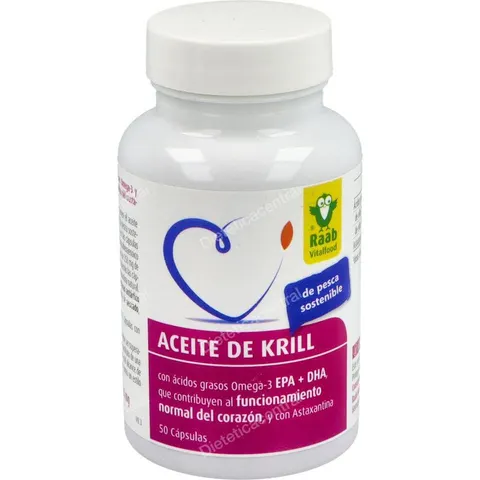 Raab Aceite de Krill forte, 50 cápsulas – imagen 2