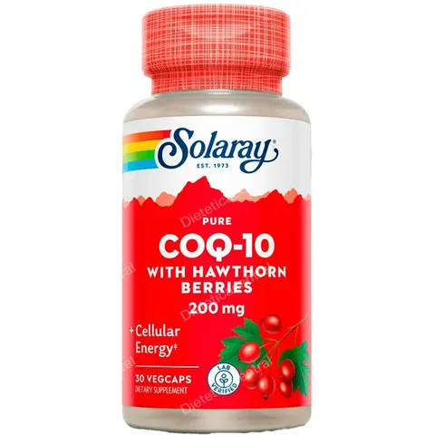 Solaray pure coq10 200mg 30vcap. – imagen 2