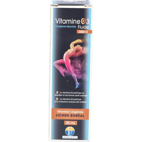 Fenioux Vitamina D3 Fluide 2000 ui 20 ml – imagen 2