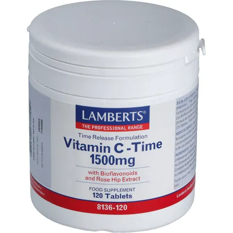 Lamberts Vit C 500 Mg 120 Comp – imagen 2