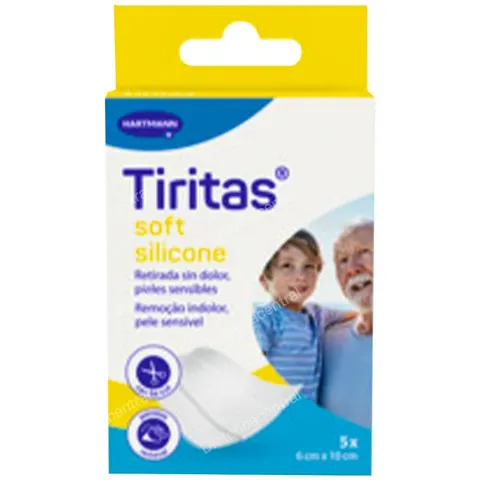 Tiritas Soft Silicone 6x10 cm 5 uds – imagen 3