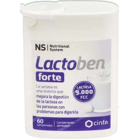 NS Digestconfort Lactoben Forte 60 Comprimidos – imagen 3
