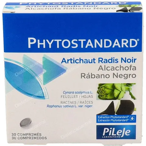 Pileje phytostandard alcachofa-rabano negro 30comp. – imagen 3