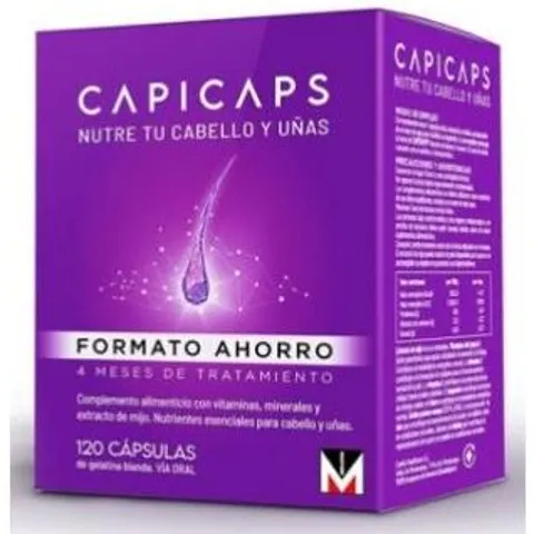 Capicaps Cabello y Uñas 120 cápsulas – imagen 3