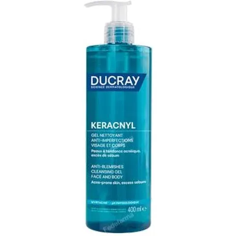 Ducray Keracnyl Gel Limpiador 400 ml – imagen 5