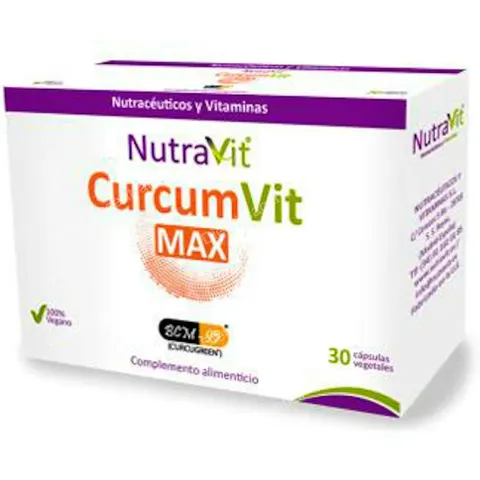 NutraVit Curcumvit Max 30caps – imagen 2