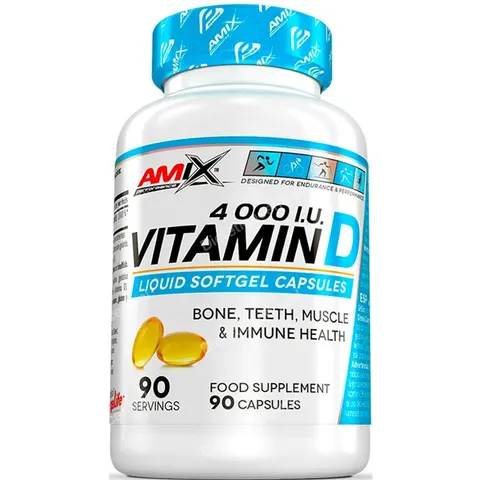Amix Performance Vitamin D 4000 I.U. 90caps – imagen 2