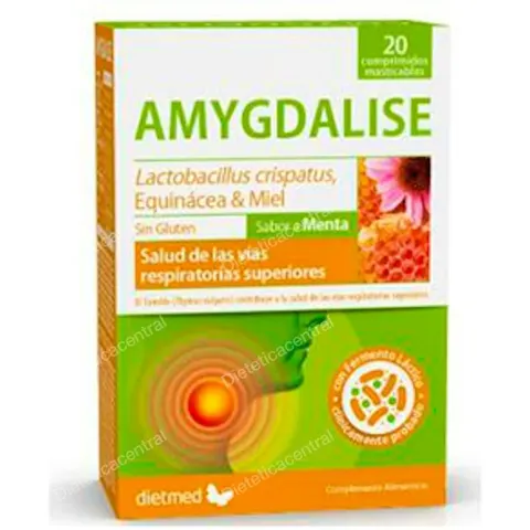 DietMed Amigdalise 20comp – imagen 3