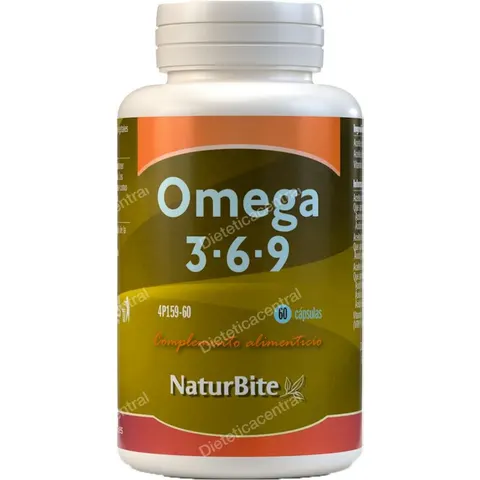 Naturbite Omega 3, 6 y 9 60 caps – imagen 2