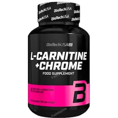 Biotechusa l-carnitine + chrome - 60 capsulas – imagen 3