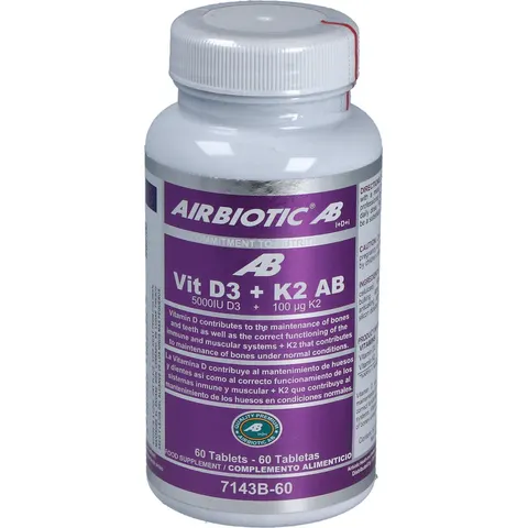 Airbiotic vit d3 + k2 60comp. – imagen 2