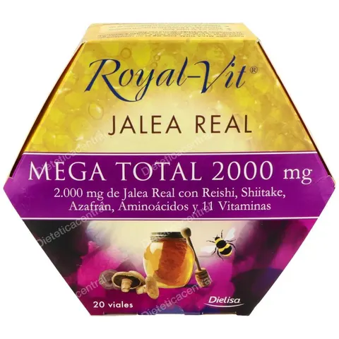 Dietisa jalea real royal vit mega total 2000mg. 20amp – imagen 3