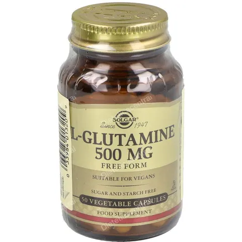 Solgar L-Glutamina 500 mg 50 VCaps – imagen 3