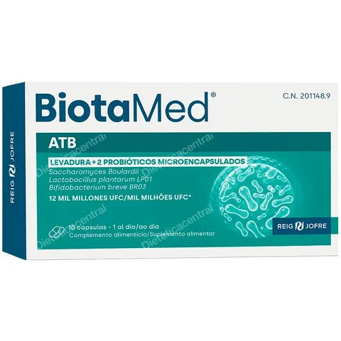 Forte pharma fortebiotic+ atb 10cap. – imagen 3
