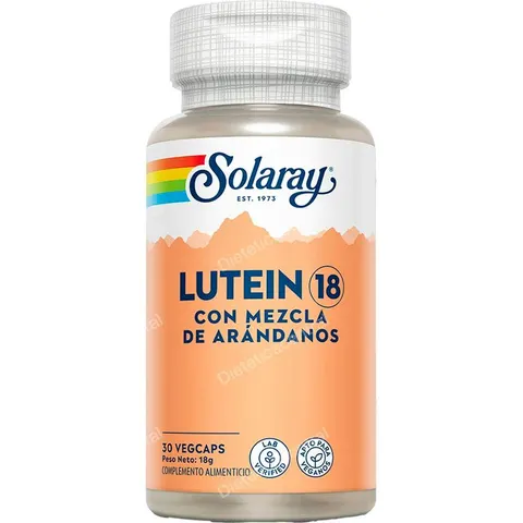 Solaray lutein eyes 18mg. 30cap. – imagen 2