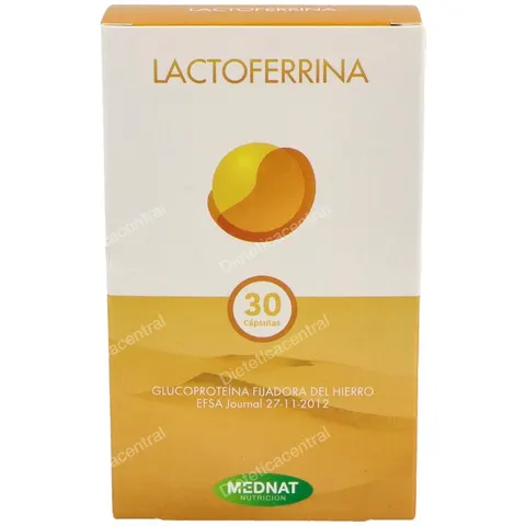 Mednat Nutrición Lactoferrina 30 Cápsulas – imagen 3