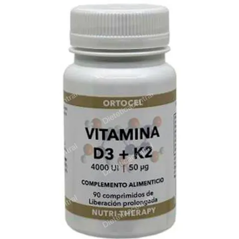 Ortocel nutri-therapy vitamina d3+k2 90 comp – imagen 2