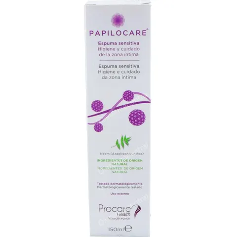 Procare papilocare espuma sensitiva 150ml – imagen 2