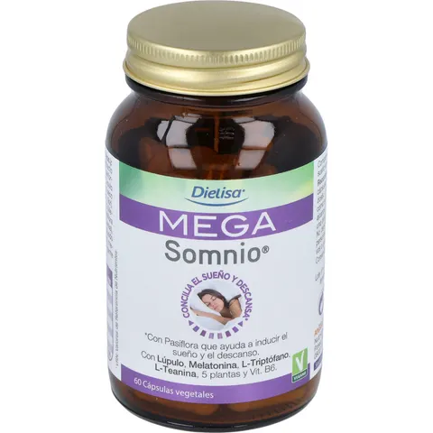 Dietisa Mega Somnio 60 Cápsulas – imagen 2