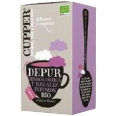 Cupper depur infusion 20bolsitas. bio – imagen 2