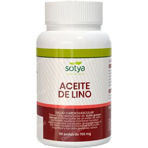 Sotya Aceite de Lino 710mg 110 cápsulas – imagen 4