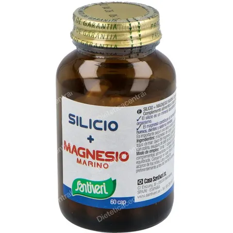 Santiveri silicio+magnesio marino 60cap. – imagen 2