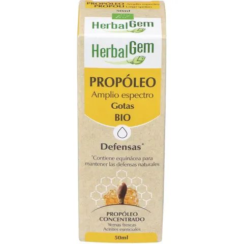 Herbalgem propolis amplio espectro gotas 50ml. – imagen 3