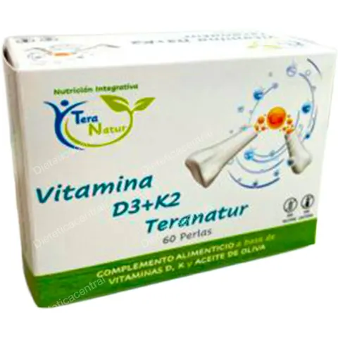Teranatur Vitamina D3+K2 60 Cápsulas – imagen 3