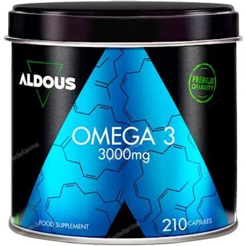 Aldous Bio Omega 3 3000mg 210 perlas – imagen 3