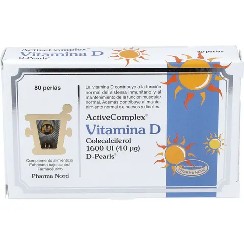 Pharma nord activecomplex vit. d 40mcg. 1600ui 80perlas – imagen 2