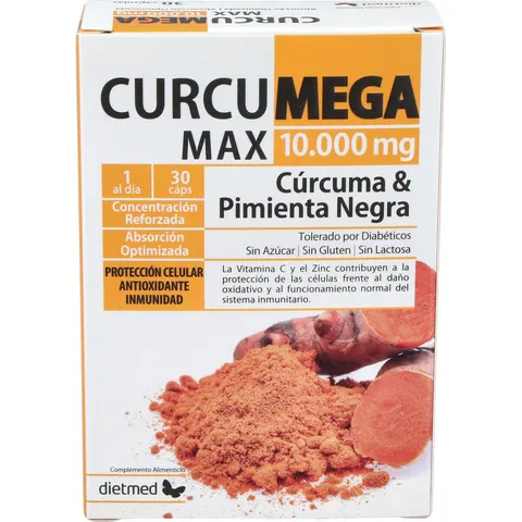 Dietmed curcumega max 30cap. – imagen 2