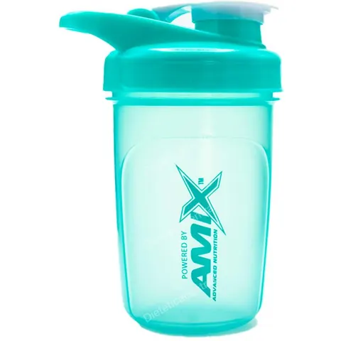 Amix bodybuilder shaker 300 ml verde – imagen 2